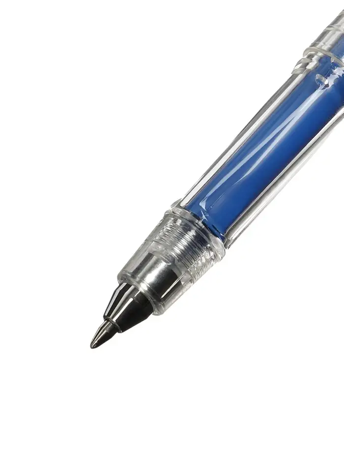 Ручка гелевая ErichKrause Crystal Stick, узел 0.5, чернила синие