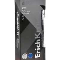 Ручка гелевая ErichKrause. MEGAPOLIS GEL, синий стержень, узел 0.5 мм
