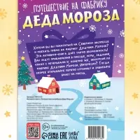 Активити - книга «Путешествие на фабрику Деда Мороза», 28 стр.