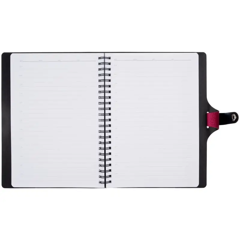 Ежедневник Strep Front на заказ, недатированный, малиновый Ежедневник Strep Front на заказ, недатированный, малиновый