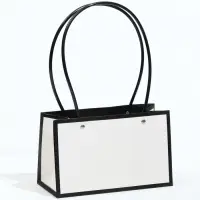 Сумка для цветов Белая влагостойкая, 22&times;10.5&times;13.5 см