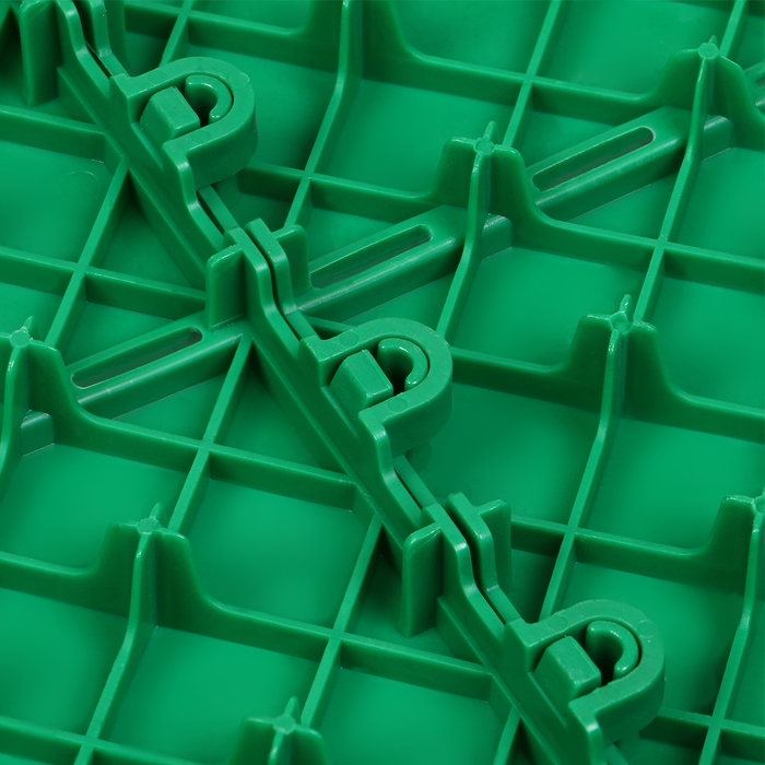 Модульное покрытие, 30 × 30 см, пластик, зелёное, 1 шт. Модульное покрытие, 30 × 30 см, пластик, зелёное, 1 шт.