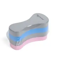 Колобашка для аквааэробики ONLYTOP, 21&times;11&times;10 см, розово-серо-голубая