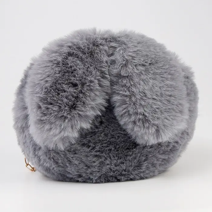 Сумка детская &laquo;Зайчик&raquo;, 20&times;20 см, серая