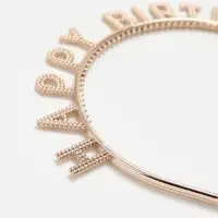 Ободок "Happy birtday" розовое золото