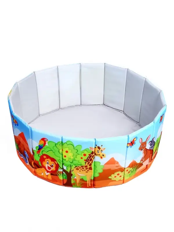 Сухой бассейн  Сухой бассейн "Сафари", складной, без шариков ДМФ-МК-02.61.02