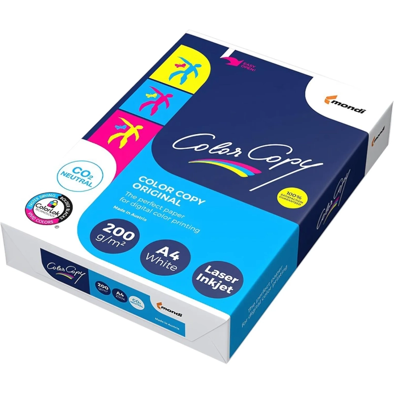 Бумага для цв.лазер.печ. Color Copy (А4, 200 г/кв.м, 250 л)