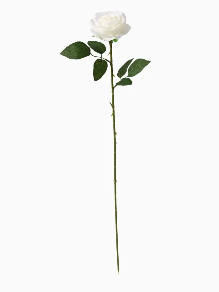Цветы искусственные &laquo;Роза Глория&raquo;, 9&times;60 см, белые