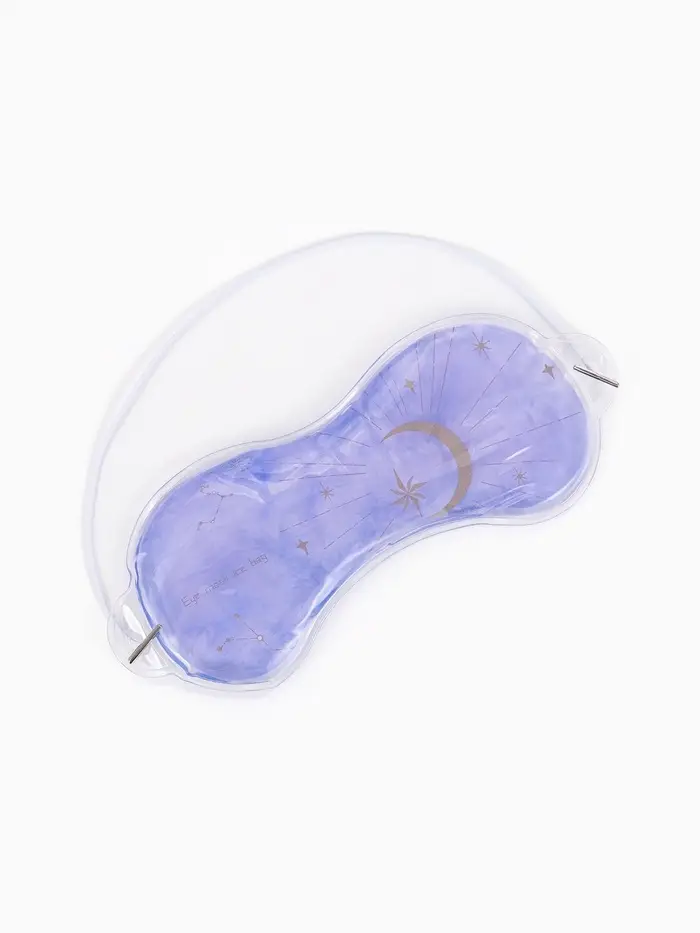 Маска для лица гидрогелевая &laquo;Ночь&raquo;, охлаждающая/согревающая, 18&times;7&times;0.4 см, МИКС