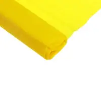 Бумага крепированная 50&times;200 см, в рулоне, 32 г/м&sup2;, жёлтая