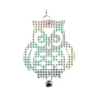 Отпугиватель для птиц, светоотражающий, &laquo;Три совы с колокольчиком&raquo;, Greengo