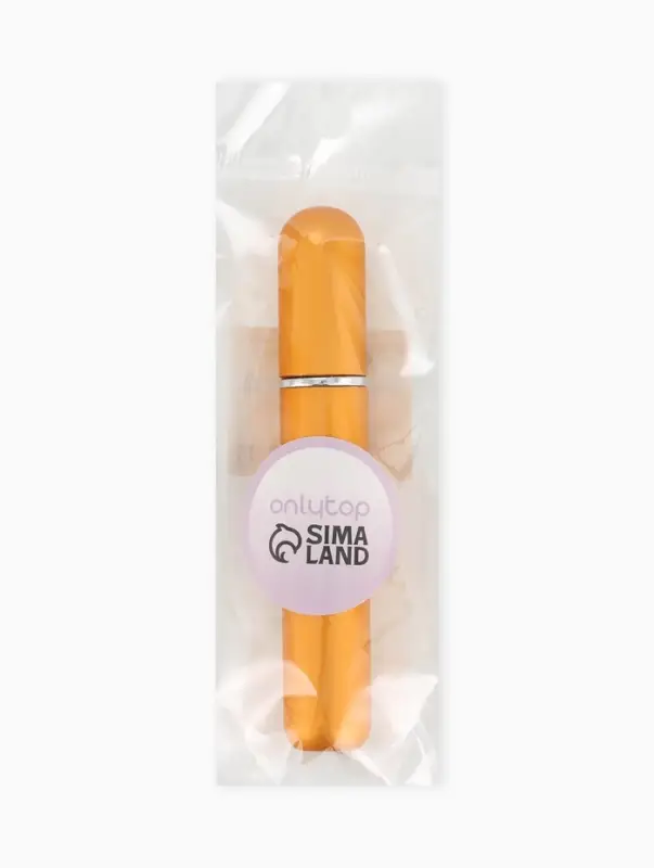 Атомайзер для парфюма, с распылителем, 10 мл, цвет золотистый