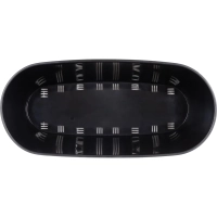 Горшок д/цветов Laurel 354х152х150мм,5л с дренажной вставк(бел),221611129