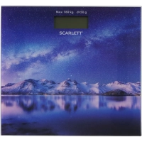 Весы Scarlett SC-BS33E022,напольные электронные,max. 180 кг,звездное небо