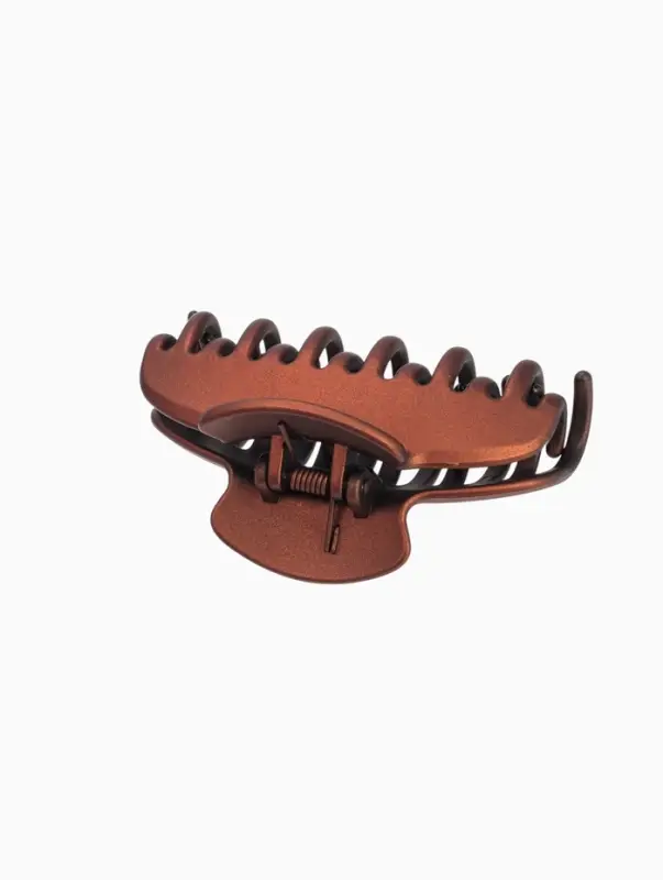 Крабик для волос &laquo;Двойной зубец&raquo;, классика, 8 см, МИКС