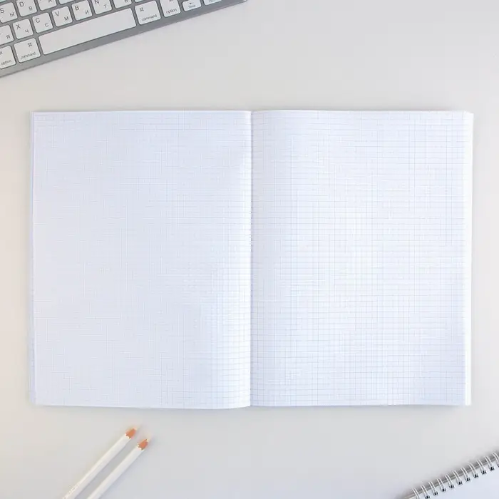 Тетрадь в клетку А4, 80 л., на скрепке, блок №1 &laquo;Всё сбудется&raquo;