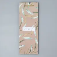 Пакет подарочный под бутылку, упаковка, Present, 36 х 13 х 10 см