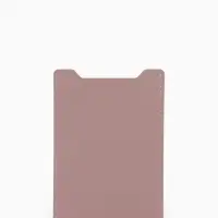 Обложка для автодокументов, СТС и права, 9&times;0.3&times;12.5 см, розовая