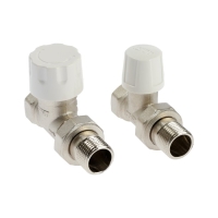 Комплект термостатический Ogint, для радиатора, 3в1, прямой, 1/2", PN10, М30х1.5, 6-28°С