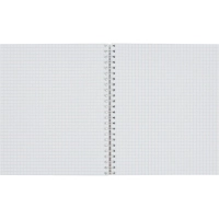 Тетрадь общая Attache,120л,клет,А5,спир,обл.лак.карт