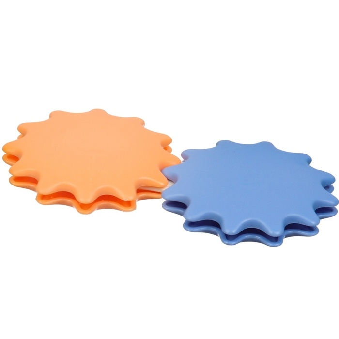 Набор погремушек с прорезывателем «Овощной микс», 2 шт Набор погремушек с прорезывателем «Овощной микс», 2 шт