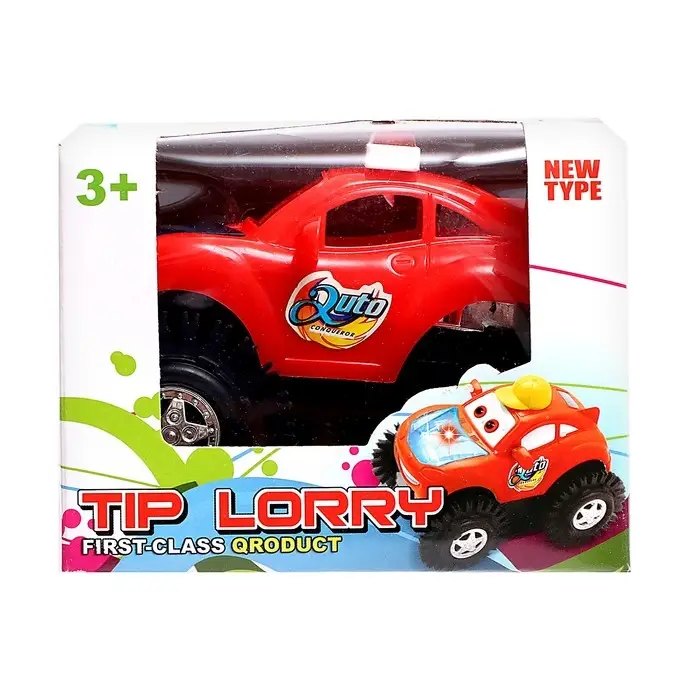 Машина-перевёртыш «Кабриолет», работает от батареек, световые эффекты, цвета МИКС