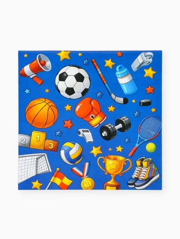 Блокнот 10&times;10, 16 листов в клетку &laquo;Спорт&raquo;
