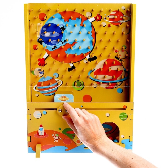 Развивающая игра «Космический метеорит» 25 шариков, 43 × 29,5 × 4 см Развивающая игра «Космический метеорит» 25 шариков, 43 × 29,5 × 4 см