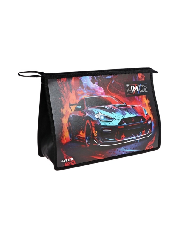 Папка для тетрадей А4, 330x230x100 мм, deVENTE "Speed Zone", молния сверху, пластиковая, для мальчика