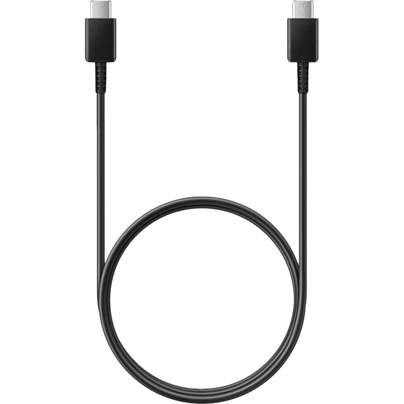 Кабель USB-C - USB-C 2.0 М/М 3А 1м, Samsung ч,EP-DA705BBRGRU/DA705BBEGWW