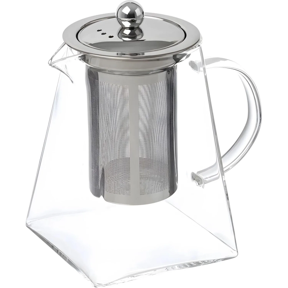 Чайник заварочный AROMA, объем 1 л, из боросиликатного стекла,105039