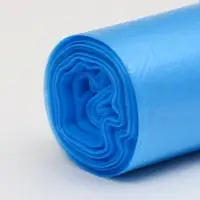 Мешки для мусора 60 л, ПНД, 20 мкм, 20 шт. в рулоне, синие