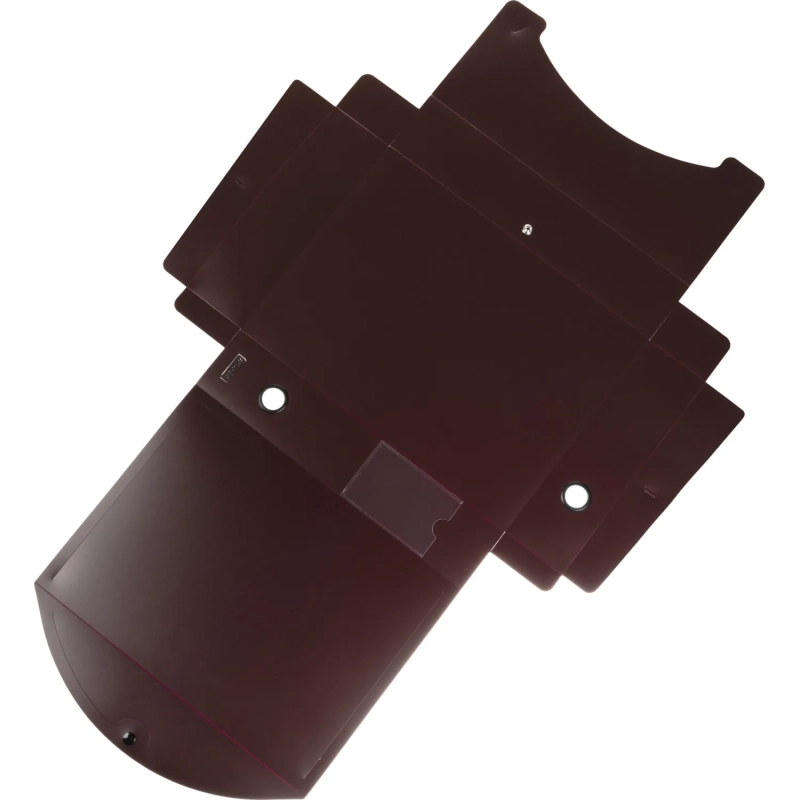 Короб архивный на кнопке Attache 70 мм пластик,бордовый песок