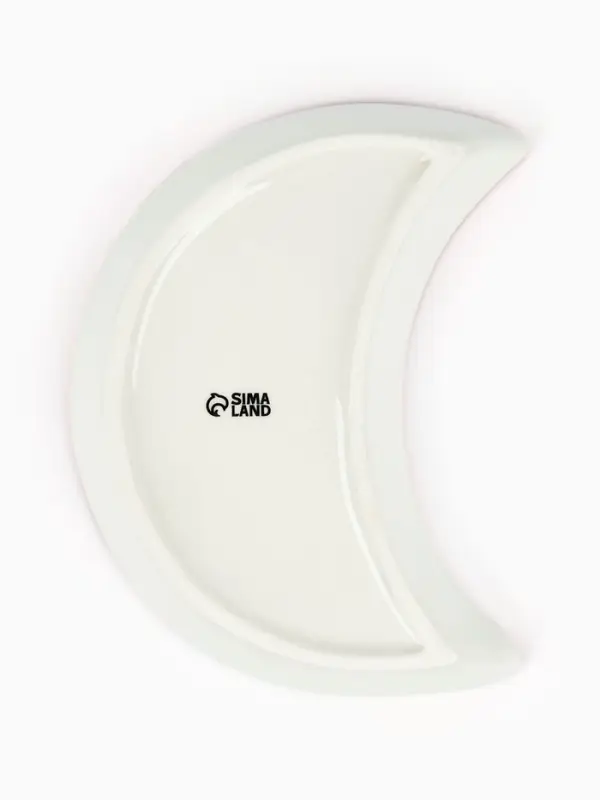 Тарелка новогодняя плоская &laquo;Тепла и уюта&raquo;, 10.5&times;20 см, ручная работа