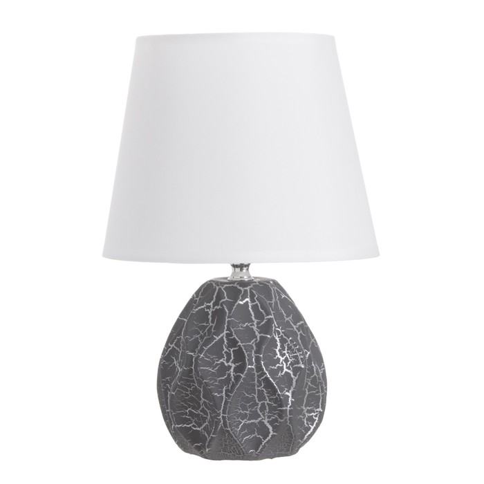 Лампа настольная Лампа настольная "Иветт" 1х40Вт Е14 черный 20х20х30см