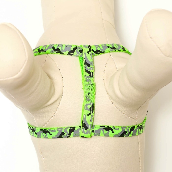 Комплект прошитый Комплект прошитый "Милитари", ширина 1 см, поводок 120 см, шлейка 23-35 см, хаки