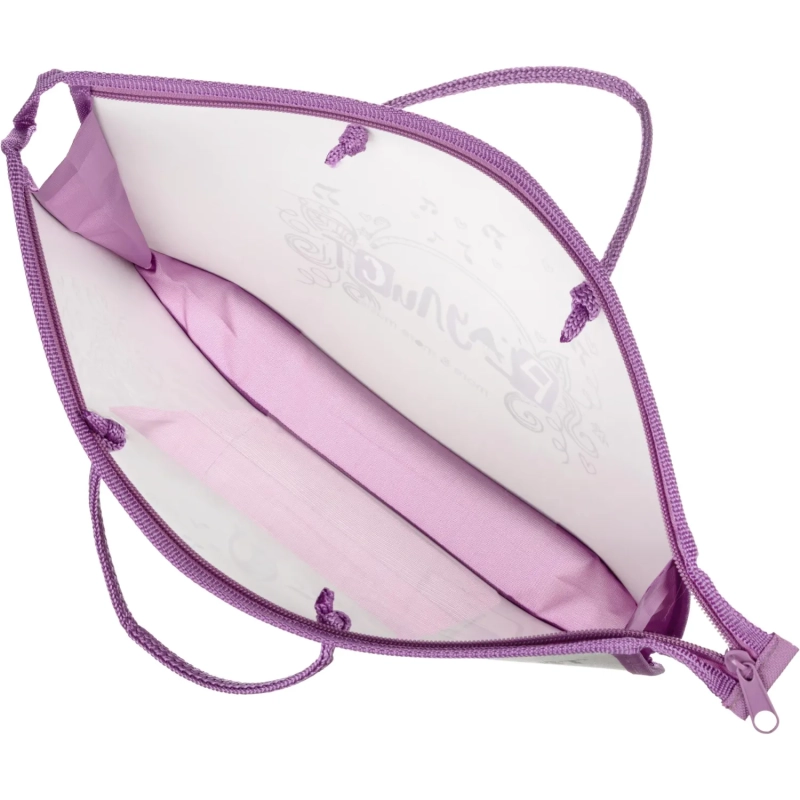 Папка для тетрадей Шиншилла А4 на молнии с ручками,пластик,45мм,88443