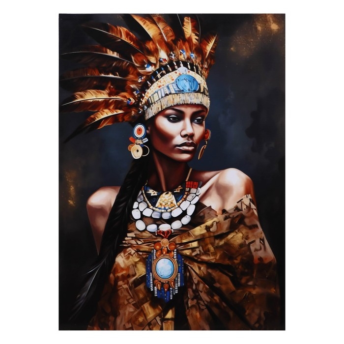 Картина на холсте Картина на холсте "Адсила-рассвет", 50*70 см