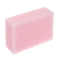 Губка для удаления пятен тм VETTA, 9х6х3см, меламин, розовый цвет