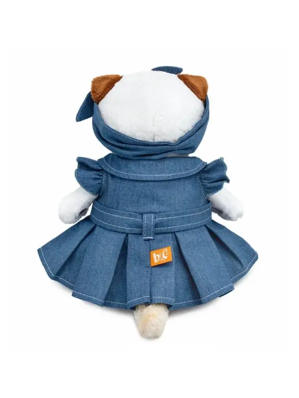 Мягкая игрушка "Кошечка Ли-Ли в платье "Деним", 24 см LK24-176