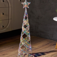 Фигура световая FROSTY "Елка", 80х20х20, 300 LED, 220V, свечение тёплое белое