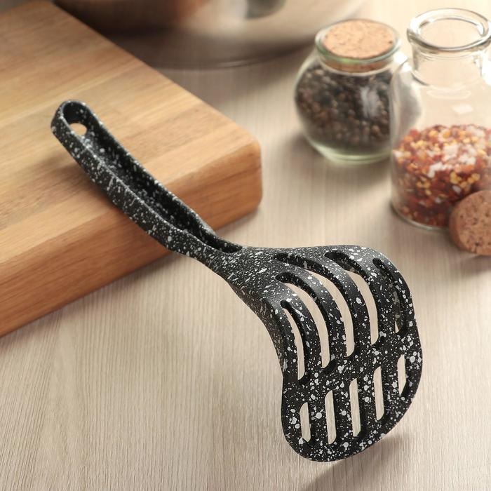 Толкушка Доляна «Мрамор», 24 см Толкушка Доляна «Мрамор», 24 см