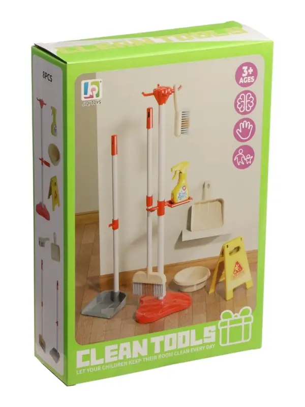 Игровой набор "Чистюля" 8 предметов