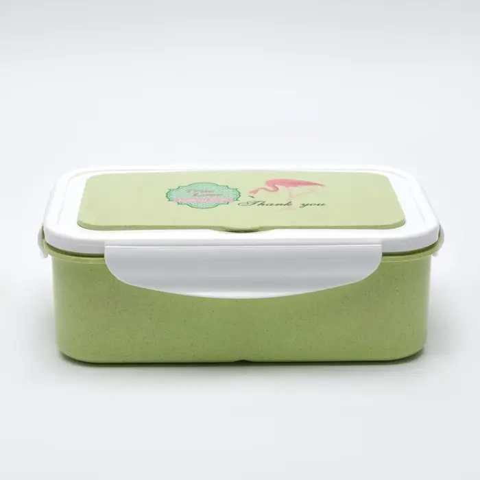 Ланч бокс с отделениями для еды, контейнер для еды, 1.4 л, 21.5 х 7.3 х 15 см, микс