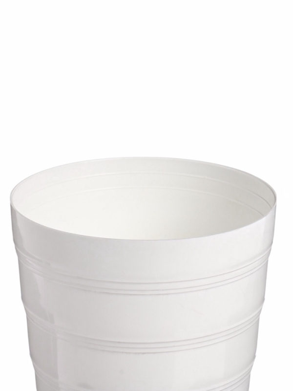 Горшок для цветов 1,2л d14см h11см  Горшок для цветов 1,2л d14см h11см "Классик", цвет белый