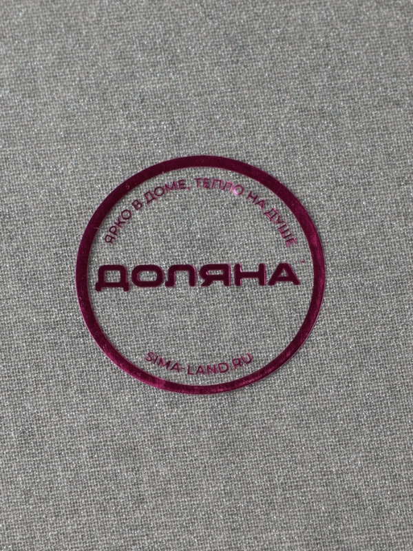 Варежка для отпаривания одежды, серая