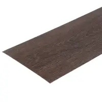 Плитка виниловая самоклеящаяся 91х15 см, орех