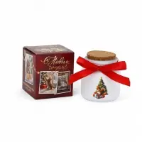 Ароматическая свеча в матовом стакане «Новогоднего уюта и тепла», аромат мандарин Ароматическая свеча в матовом стакане «Новогоднего уюта и тепла», аромат мандарин