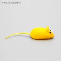 Набор игрушек для кошек: мышь 6 см и 2 шарика, микс цветов