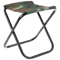 Стул туристический maclay, 24&times;21&times;25 см, до 60 кг, складной, цвет хаки